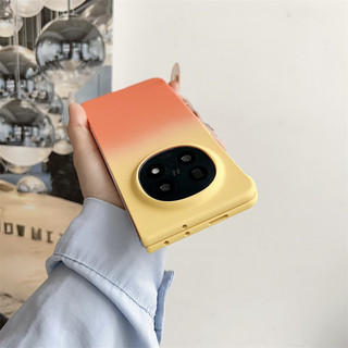 Ốp điện thoại lật gradient cho OPPO Find N6/N5/N3/N2, cứng, chống sốc, Find N3 Slim