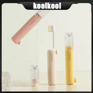 Bộ dụng cụ chăm sóc nha khoa Kool có cấu hình mỏng nhỏ hơn 50% so với bàn chải đánh răng thông thường Hoàn hảo cho tổ chức hành lý