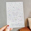 【Roshy】Hình dán mắt hình yêu tinh giọt nước mắt kim cương lấp lánh phụ kiện chụp ảnh hình dán mặt. đá quý Giáng sinh