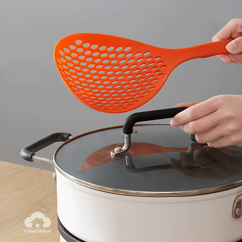 🌤️COD🌤️Vá vớt mì phở bún miến - Muôi vớt đồ ăn dạng lưới cỡ lớn 35cm