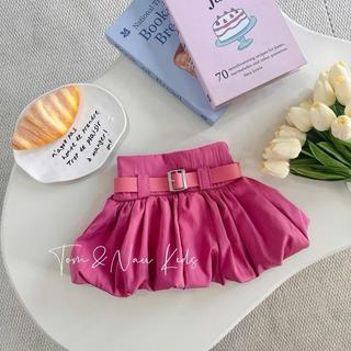 CV20-[tomnaukids] Chân váy bí phồng kèm NỊT có cho bé gái size từ 9-36Kg