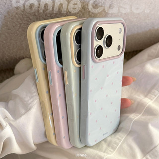 Ốp Điện Thoại Sóng Màu Tương Phản Hàn Quốc Cho iPhone 17Promax 17Pro 13 14 15 16 Pro Max Silicon Mềm Chống Sốc Nữ Điện Thoại Di Động