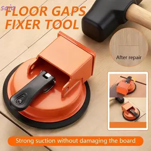 Công cụ cố định khoảng cách sàn SAIA, Cốc hút Công cụ sàn gỗ công suất cao, bền bỉ với tấm lót cao su Tấm lót sàn Slat Grabber cho Tấm ván chân đế Paver mộc
