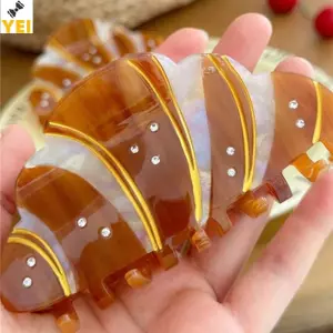 Vuốt Tóc Croissant Dễ Thương, Cá Mập Vui Nhộn - Kẹp Tóc Đa Năng Cho Nữ và Làm Quà Tặng