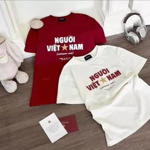Áo Thun Form rộng , Áo phông Unisex nam nữ-chữ NGƯỜI VIỆT NAM