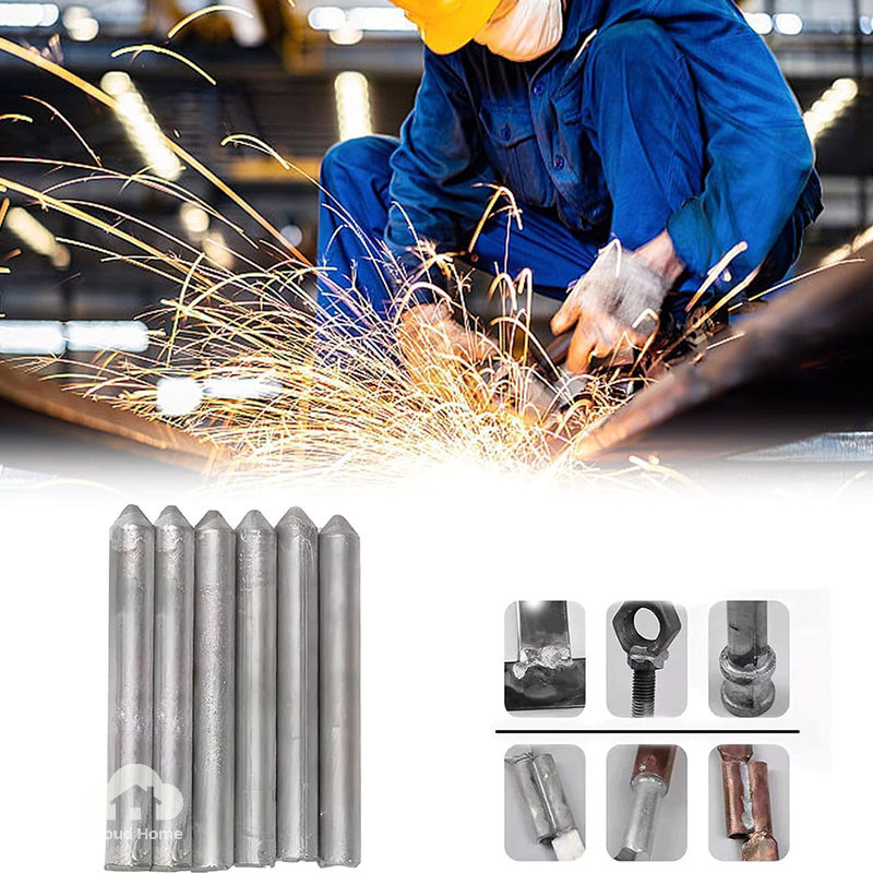 🌤️COD🌤️3/6 Que hàn nhiệt độ thấp dễ tan chảy que hàn thép không gỉ sắt Đồng tan chảy Bộ dụng cụ hàn sửa chữa nhôm