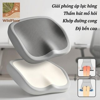 Memory Foam Đệm Ghế Thoáng Khí Chống Trơn Trượt Văn Phòng Ghế Ô Tô Miếng Lót Thắt Lưng Hỗ Trợ Ngồi Dài