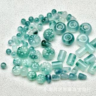 Mực Marrow Rời Hạt Bí Ngô Hạt Bầu Abacus Hạt DIY Hạt Trang Sức Phụ Kiện Điện Thoại Di Động Dây Xích Vòng Tay Treo ISUI