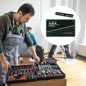 MOON 25 Túi Cờ Lê Vải Cuộn Lên Túi Dụng Cụ Cờ Lê Di Động Tổ Chức Túi