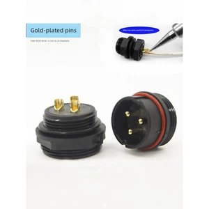 Vòng Chống Thấm Nước Hàng Không Cắm Nam Nữ Mông Kết Nối 2 Lõi 3 Bit 4 Chân 5 / 6 / 7 / 9 Lỗ SD13 / 16 / Hàn