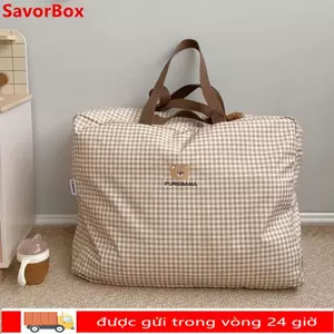 Túi đựng chăn bông SAVORBOX, Túi đựng hành lý trẻ em chống nước dung tích cao, Túi xách vải kiểm tra