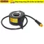 Bộ ga ngón tay cái WOODNEST, Bộ ga ngón tay cái Ebike bằng nhựa 24V 36V 48V, Xe đạp màu đen chống nước 130X