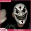 XUAN Mới Joker Full Face Mask Ngộ nghĩnh Vàng Lớn Răng Cười Mặt nạ cậu bé mát mẻ Mũ đội đầu Halloween Cosplay Đạo cụ VN