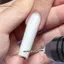 TRTR 1 Cái Móng Tay Nghệ Thuật Đục Lỗ Đầu Mài Thép Vonfram Mũi Khoan Móng Tay Có Đế DIY Punk Phong Cách Móng Tay Quyến Rũ Dụng Cụ Làm Móng Tay Phụ Kiện Máy VN