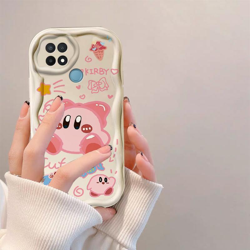 Thích hợp cho OPPO A15 A15S A35 3D Girls Soft TPU Loopy Kirby Vỏ điện thoại chống sốc