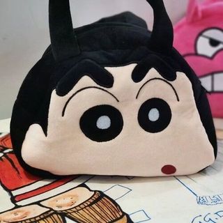 Crayon Shin-Chan Túi Xách Đa Phong Cách Hoạt Hình Hàng Hóa Phong Cách Mới Sang Trọng Mỹ Phẩm Dễ Thương Lưu Trữ Điện Thoại Di Động Túi Nhỏ