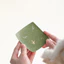 đế lót ly gốm sứ họa tiết trúc xanh vẽ tay phong cách zen trung hoa mới tấm lót chén trà chống nóng decor bàn trà cao cấp