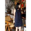Đầm Sát Nách Form Suông Cổ V Nút Bọc Linen MyaHouse