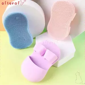 Bàn chải silicon Mini AFOF, Bàn chải rửa mặt làm sạch lỗ chân lông làm sạch mũi, Bàn chải làm sạch dễ sử dụng Bàn chải làm sạch da mặt bằng silicon Bàn chải làm sạch da mặt