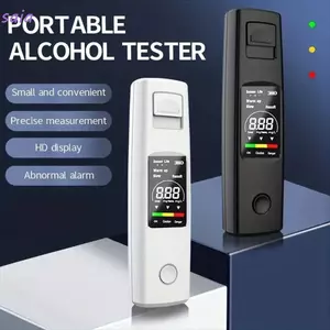 Máy kiểm tra cồn kỹ thuật số SAIA, Máy dò hơi thở chuyên nghiệp sạc TypeC, Máy dò khí màn hình LCD chất lượng cao cầm tay có độ chính xác cao