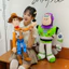 Câu chuyện đồ chơi Woody Buzz Lightyear Plushie Dễ thương Cowboy Space Ranger Cotton Đồng hành Búp bê