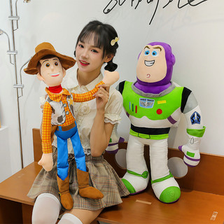 YT4 Câu Chuyện Đồ Chơi Woody Buzz Lightyear Plushie Cao Bồi Dễ Thương Không Gian Ranger Cotton Đồng Hành Búp Bê
