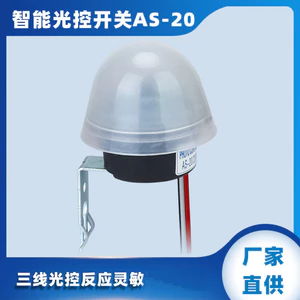 IM2O AUS D / N AS-20 Công tắc điều khiển ánh sáng đường phố thông minh Mở ban đêm Chống mưa Công tắc cảm biến ánh sáng đường phố chống sét