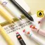 HFTOY Thú Cưng Dễ Thương Chi Sáng Tạo Vui Nhộn Giảm Căng Thẳng Báo Chí Bút Trung Tính INS Bút Sinh Viên Làm Đẹp Cao Cấp ~