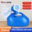 HFSHY Vệ Sinh Cung Cấp Cho Ngoài Trời 2000ml Nhựa Nam Người Cao Tuổi Giường Bô Pee Bình Có Ống 160cm Di Động Pee Nước Tiểu Chai Người Giúp Việc VN
