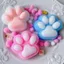Sang Trọng Mèo Vuốt Pinch Âm Nhạc Đồ Chơi Siêu Mềm Giải Nén Trẻ Em Bé Gái Cao Su Mềm Giải Nén Trung Thu Mặt Trăng Pinch Nhạc 5.8