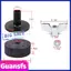 Guansfs Phụ kiện thay thế chũm chọe 18 chiếc Bộ trống đen Trống đứng Nỉ Nhạc cụ nỉ