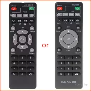 Điều khiển từ xa hình ngôi sao cho TV Set-Top Box Điều khiển từ xa cho Unblock Tech Ubox Generation 1 2 3