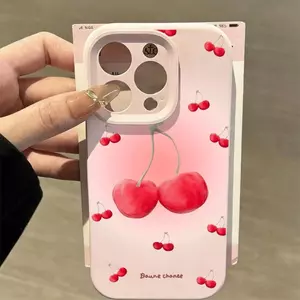 Ốp lưng iPhone họa tiết Anh Đào cho iPhone 17/16/15/14/13/12/11 Pro Max, bảo vệ toàndiện
