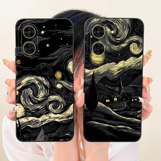 Phim Hoạt Hình Thẩm Mỹ Cặp Đôi Trái Tim Thời Trang Vỏ Cho Xiaomi Redmi A5 NFC Dành Cho RedmiA5 Châu Âu Vỏ Điện Thoại Silicon Mờ Chống Sốc