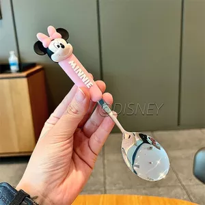 Bộ Đồ Ăn Disney Dễ Thương 304 Hoạt Hình Thìa Inox Nĩa Trẻ Em Học Sinh Bộ Hộ Gia Đình Ăn Du Lịch 5.9