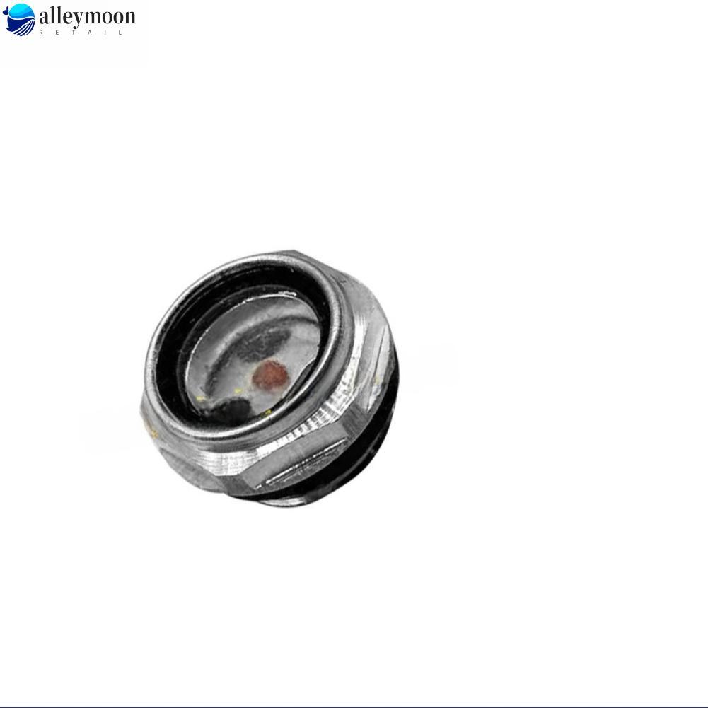 Đồng hồ đo mực dầu đường kính 20mm cho máy nén khí với cấu trúc kim loại chắc chắn