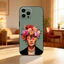 Ốp điện thoại nghệ thuật TP-1 F-Frida-s K-Kahlo-g cho iPhone17,16,15,13,12 Plus, Max Soft Silicone Black Cover