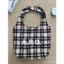Túi Tote phong cách Preppy có dung lượng lớn cổ điển dành cho sinh viên đại học thời trang hợp thời trang dành cho sinh viên