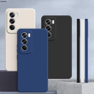 Tpu mềm cho Ốp lưng OPPO Reno 12 5G màu trơn OPPO Reno12 5g Vỏ bảo vệ silicon chống rơi màu trơn đơn giản