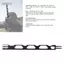 Guansfs Denash Camera Mũ bảo hiểm mở rộng Cánh tay 200MM Action Stick Nhôm chắc chắn cho phụ kiện