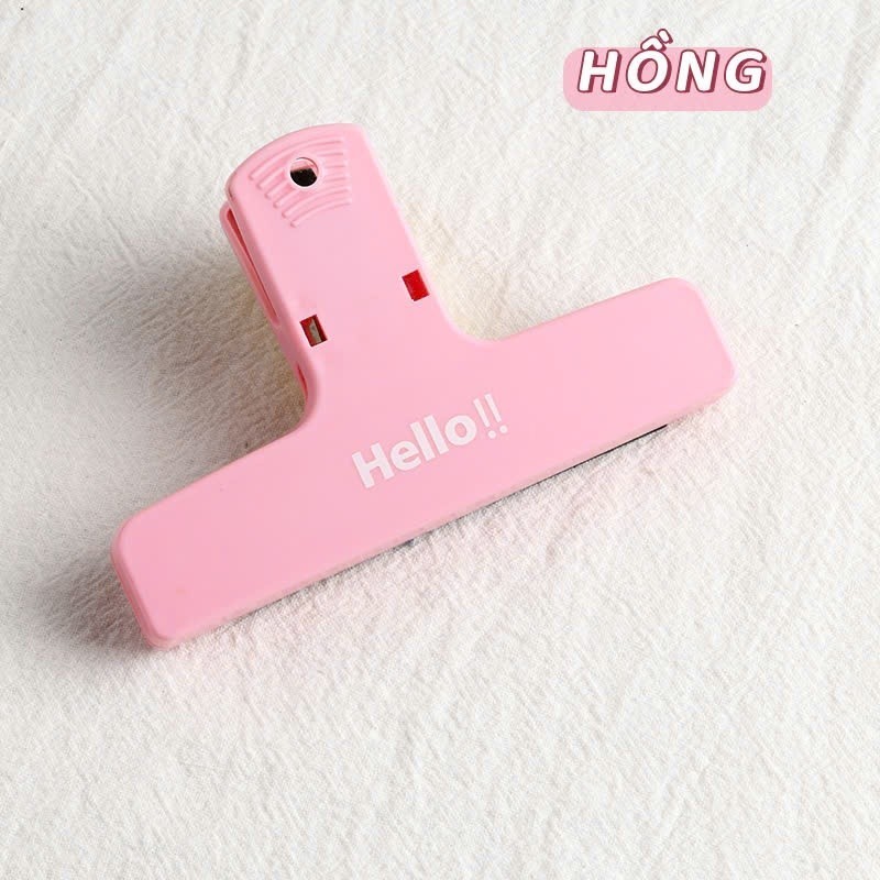 Kẹp Giấy Nam Châm Bằng Nhựa – Kẹp Giấy Nhớ, Tài Liệu Đa Năng Nhiều Màu Cute Cho Văn Phòng