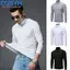 <cosyh>Shirt Shirts Solid Basic Jumper T-Shirt Thermal Turtleneck Long Sleeve