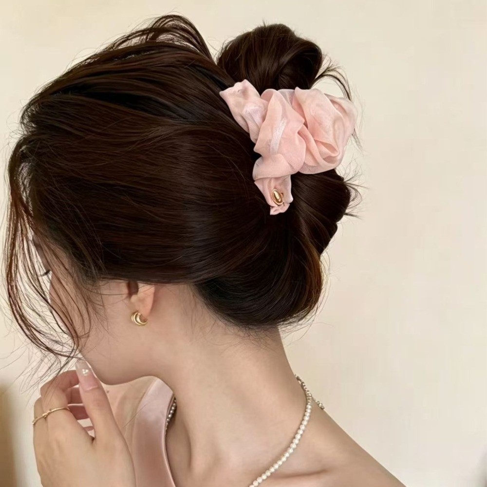 Kẹp Tóc Cao Cấp Retro Kim Loại Với Họa Tiết Đám Mây, Phù Hợp Mọi Kiểu Tóc