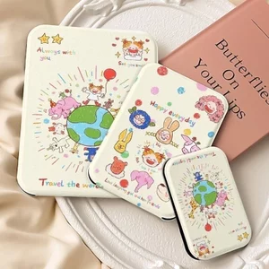Gương trang điểm gấp độ phân giải cao Gương dày Máy tính để bàn di động Gương trang điểm để bàn Gương trang điểm di động Gương trang điểm dễ thương26042212