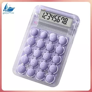 8 Chữ Số Hiển Thị Im Lặng Màn Hình Rộng Máy Tính Mini Học Sinh Máy Tính Điện Tử Trong Suốt Di Động Sử Dụng Hàng Ngày