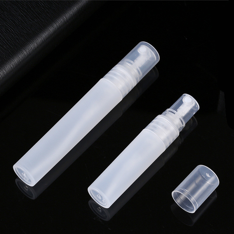 【Roshy】chai phun sương mịn dùng để đóng gói nhỏ. chai đựng nước hoa Chai xịt nhựa mờ 10ml mỹ phẩm di động