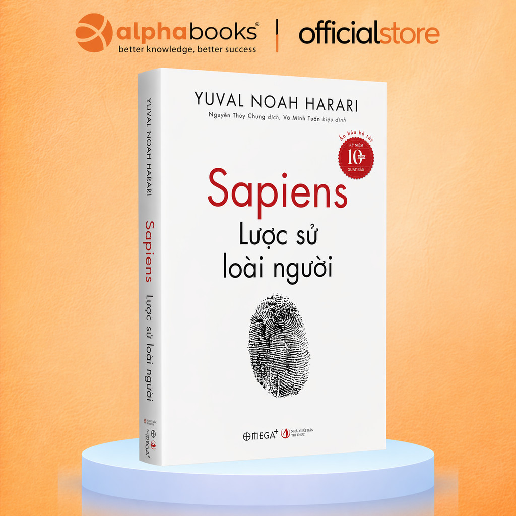 Sách - Sapiens Lược Sử Loài Người (Bản Bỏ Túi) - Omega Plus