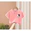 Áo Polo Trẻ Em In Hình Mèo Dễ Thương Tay Ngắn Thoải Mái Top Cho Bé Trai Bé Gái Mặc Hàng Ngày