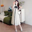 Đầm bà bầu mùa hè thiết kế nơ style Hàn Quốc