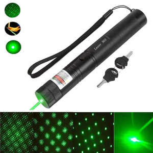 Đèn laser ! bút laze lazer 303 tia xanh cực sáng công suất lớn chiếu xa 3km kèm Pin sạc bao gồm bộ sạc (giá thấp). laser